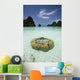 Limestone Islands Surround Corals Wall Decal Design 2