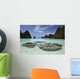 Limestone Islands Surround Corals Wall Decal Design 1