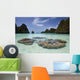 Limestone Islands Surround Corals Wall Decal Design 1