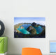 Limestone Islands Surround Lagoon Wall Decal Design 2
