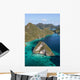 Limestone Islands Surround Lagoon Wall Decal Design 1