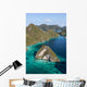 Limestone Islands Surround Lagoon Wall Decal Design 1