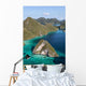 Limestone Islands Surround Lagoon Wall Decal Design 1