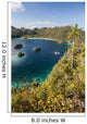 Forest-covered Limestone Islands Surround Wall Decal Design 3