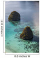 Limestone Islands Surrounded Coral Wall Mural