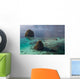 Limestone Islands Surrounded Coral Wall Decal Design 2