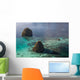 Limestone Islands Surrounded Coral Wall Decal Design 2