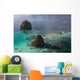 Limestone Islands Surrounded Coral Wall Decal Design 2