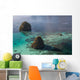 Limestone Islands Surrounded Coral Wall Decal Design 2