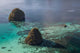 Limestone Islands Surrounded Coral Wall Decal Design 2