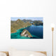 Forest-covered Limestone Islands Surround Wall Decal Design 2
