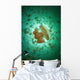 Golden Jellyfish Swim inside Wall Decal Design 3