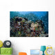 Colorful Coral Reef Is Wall Decal Design 3