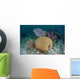 Brain Coral and Gorgonians Wall Decal Design 2