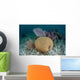 Brain Coral and Gorgonians Wall Decal Design 2