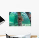 Lionfish Swims beneath Pier Wall Decal