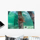 Lionfish Swims beneath Pier Wall Decal