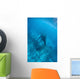 Humpback Whale Caribbean Sea Wall Decal Design 2
