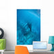 Humpback Whale Caribbean Sea Wall Decal Design 2