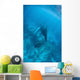 Humpback Whale Caribbean Sea Wall Decal Design 2
