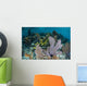 Colorful Gorgonians Grow off Wall Decal Design 3