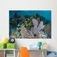 Colorful Gorgonians Grow off Wall Decal Design 3