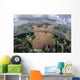 Colorful Gorgonian Grows off Wall Decal Design 1