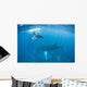 Humpback Whale and Her Wall Decal Design 1
