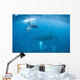 Humpback Whale and Her Wall Decal Design 1