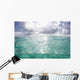 Sunlight Illuminates Turquoise Water Wall Decal