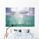 Sunlight Illuminates Turquoise Water Wall Decal