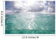 Sunlight Illuminates Turquoise Water Wall Decal