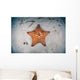 West Indian Starfish Seafloor Wall Decal Design 2
