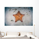 West Indian Starfish Seafloor Wall Decal Design 2