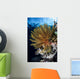 Colorful Crinoid Clings to Wall Decal Design 2