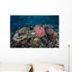 Diverse Array Corals Grow Wall Decal Design 3
