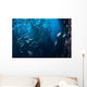 Large School Trevally near Wall Decal