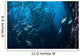 Large School Trevally near Wall Decal