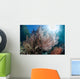 Sunlight Illuminates Large Gorgonian Wall Decal Design 3