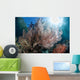 Sunlight Illuminates Large Gorgonian Wall Decal Design 3