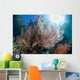 Sunlight Illuminates Large Gorgonian Wall Decal Design 3