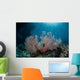 Sunlight Illuminates Large Gorgonian Wall Decal Design 2