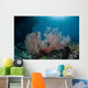 Sunlight Illuminates Large Gorgonian Wall Decal Design 2
