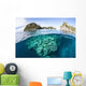 Beautiful Coral Reef Grows Wall Decal Design 2