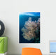 Sunlight Illuminates Large Gorgonian Wall Decal Design 1
