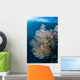 Sunlight Illuminates Large Gorgonian Wall Decal Design 1