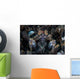Large Mantis Shrimp Waits Wall Decal