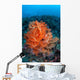 Vibrant Soft Coral Colonies Wall Decal Design 2