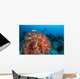 Vibrant Soft Coral Colonies Wall Decal Design 1