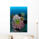Large Barrel Sponge Covered Wall Decal